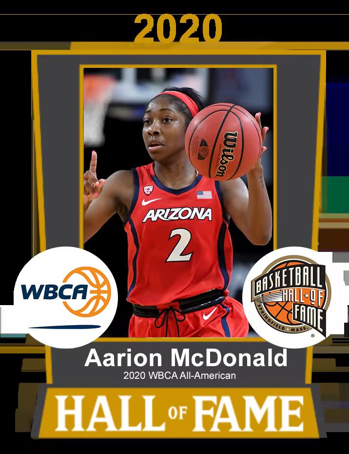California Storm Hall of Fame profile for Aarion McDonald