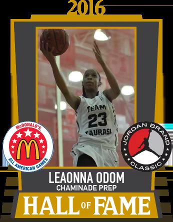 California Storm Hall of Fame profile for Leaonna Odom