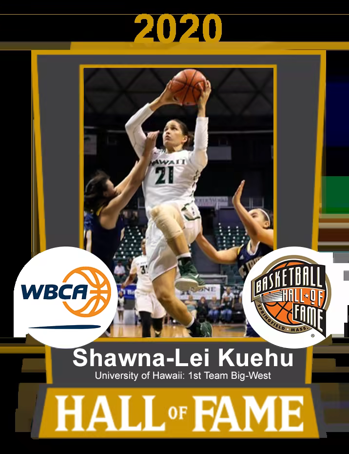 California Storm Hall of Fame profile for Shawna-Lei Kuehu